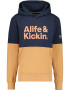 Alife and Kickin Majica 'Owen' temno modra / zlato-rumena - Pepit.si