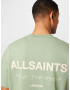 AllSaints Majica 'UNDERGROUND' bež / pastelno zelena - Pepit.si