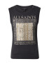 AllSaints Top 'Dyna' temno bež / kari / črna / bela - Pepit.si