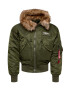 ALPHA INDUSTRIES Prehodna jakna '45P' oliva / bela - Pepit.si