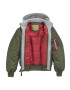 ALPHA INDUSTRIES Prehodna jakna 'MA-1 D-Tec' pegasto siva / oliva - Pepit.si