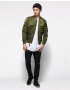 ALPHA INDUSTRIES Prehodna jakna 'MA-1 VF LW' temno zelena - Pepit.si