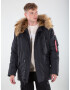 ALPHA INDUSTRIES Zimska jakna 'Polar' rdeča / črna / bela - Pepit.si