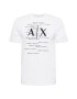 ARMANI EXCHANGE Majica črna / off-bela - Pepit.si