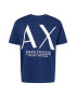 ARMANI EXCHANGE Majica temno modra / antracit / bela - Pepit.si