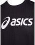 ASICS Funkcionalna majica 'BIG LOGO' črna / bela - Pepit.si