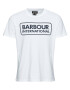 Barbour International Majica 'Essential Large Logo Tee' bela - Pepit.si