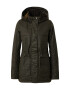 Barbour Prehodna jakna 'Cassley Wax' temno zelena - Pepit.si