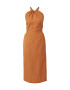 Bardot Kleid 'The Grecian' rjava - Pepit.si