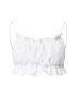 Bardot Top 'BARELY THERE' bela - Pepit.si