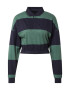 BDG Urban Outfitters Majica 'Rugby' mornarska / pastelno zelena - Pepit.si