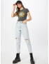 BDG Urban Outfitters Majica 'SENSITIVE NATURE BABY' temno siva / mešane barve - Pepit.si