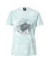 BDG Urban Outfitters Majica 'STAY WILD MOON CHILD' svetlo modra / bela / temno modra - Pepit.si