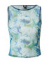 BDG Urban Outfitters Top marine / svetlo modra / zelena - Pepit.si