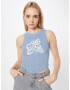 BDG Urban Outfitters Top 'YOU MATTER' dimno modra / bela - Pepit.si