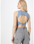 BDG Urban Outfitters Top 'YOU MATTER' dimno modra / bela - Pepit.si