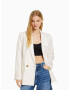 Bershka Blazer bela - Pepit.si