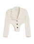 Bershka Blazer ecru - Pepit.si