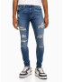 Bershka Kavbojke moder denim - Pepit.si