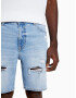 Bershka Kavbojke moder denim - Pepit.si