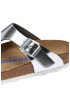 BIRKENSTOCK Japonke 'Gizeh' srebrna - Pepit.si