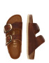 BIRKENSTOCK Nizki natikači 'Arizona Big Buckle' rjava - Pepit.si