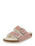 BIRKENSTOCK Nizki natikači 'Arizona' kremna / rjava / roza - Pepit.si