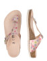 BIRKENSTOCK Sandali bakrena / zelena / lila / roza - Pepit.si