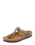 BIRKENSTOCK Japonke 'Gizeh' rjava - Pepit.si