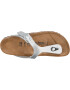 BIRKENSTOCK Japonke 'Gizeh' srebrna - Pepit.si