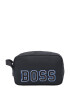 BOSS Black Pralna torbica 'Catch 2.0' svetlo modra / temno modra / bela - Pepit.si