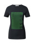 BOSS Casual T-Shirt črna / zelena - Pepit.si