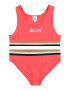 BOSS Kidswear Bikini oranžno rdeča / črna / bela - Pepit.si