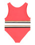 BOSS Kidswear Bikini oranžno rdeča / črna / bela - Pepit.si