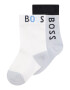 BOSS Kidswear Nogavice 'SOCKS(*2)' golobje modra / svetlo modra / črna / bela - Pepit.si