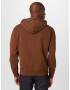 BOSS Orange Majica 'Wefadehoody' rjava / srebrna - Pepit.si