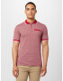 BURTON MENSWEAR LONDON Majica 'Birdseye' burgund / bela - Pepit.si