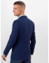 BURTON MENSWEAR LONDON Poslovni suknjič '3 PIECE BLUE SELF CHECK...' mornarska - Pepit.si