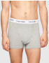 Calvin Klein Underwear Boksarice pegasto siva / črna / bela - Pepit.si