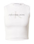 Calvin Klein Jeans Top siva / črna / bela - Pepit.si