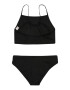 Calvin Klein Swimwear Bikini svetlo rdeča / črna - Pepit.si