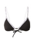 Calvin Klein Swimwear Bikini zgornji del črna / bela - Pepit.si