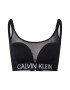 Calvin Klein Swimwear Bikini zgornji del črna / bela - Pepit.si