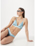 Calvin Klein Swimwear Bikini zgornji del dimno modra / pastelno modra - Pepit.si