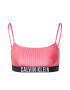 Calvin Klein Swimwear Bikini zgornji del magenta / črna / bela - Pepit.si