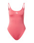 Calvin Klein Swimwear Enodelne kopalke roza / bela - Pepit.si