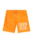 Calvin Klein Swimwear Kratke kopalne hlače 'Intense Power' oranžna / bela - Pepit.si