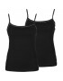 Calvin Klein Underwear Spodnja majica 'CAMISOLE 2PK' črna - Pepit.si