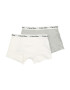 Calvin Klein Underwear Spodnjice pegasto siva / bela - Pepit.si