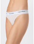 Calvin Klein Underwear Tangice 'Nymphs' puder / črna / bela - Pepit.si